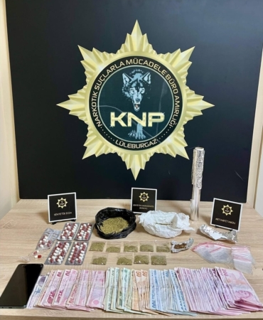 Kırklareli’de uyuşturucu operasyonu: 1 tutuklama