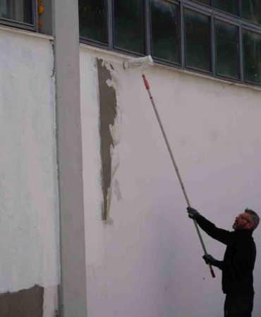 Bilecik’te kapalı pazar alanında bakım ve yenileme çalışması