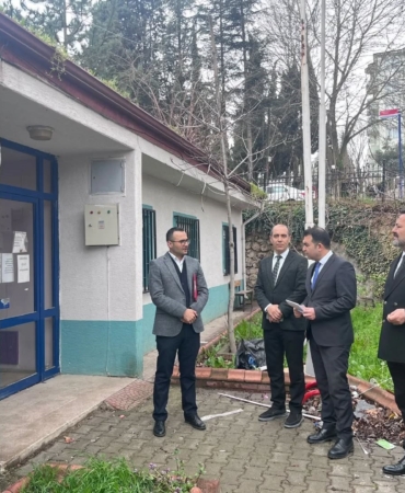 ŞÖNİM binasındaki çalışmalar yerinde incelendi