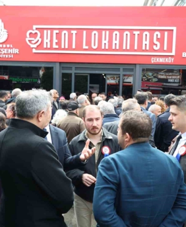 Çekmeköy Kent Lokantası hizmete başladı