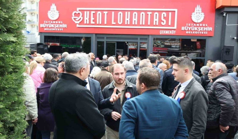 Çekmeköy Kent Lokantası hizmete başladı