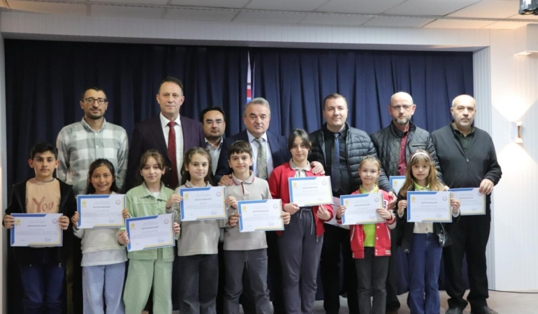 Bilecik’te ‘Maarifin Kalbinde Ramazan’ yarışmasında dereceye girenler ödüllendirildi