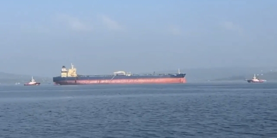 Çanakkale Boğazı’nda tanker makine arızası yaptı