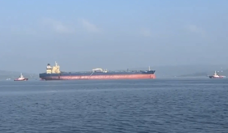 Çanakkale Boğazı’nda tanker makine arızası yaptı
