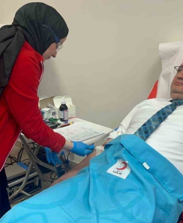 Bölge Adliye Mahkemesi’nde kan bağışında bulunan adliye personeline plaket verildi