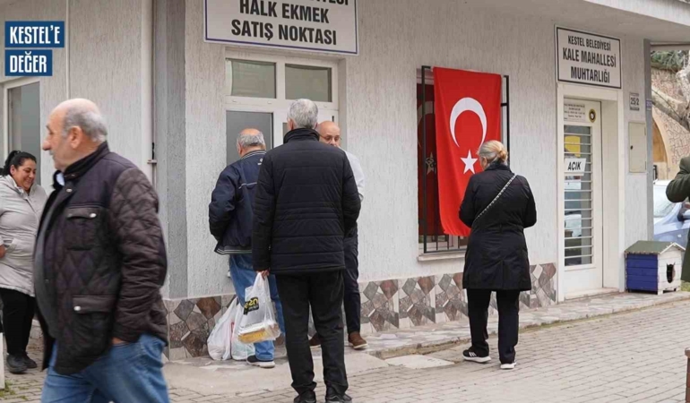 Kestel Belediyesi’nden ücretsiz ekmek desteği