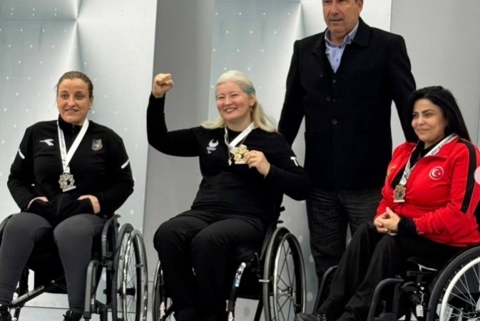 Bursalı milli sporcu Türkiye birincisi oldu