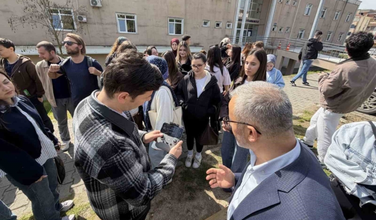 SUBÜ’lü öğrencilere uygulamalı dron eğitimi