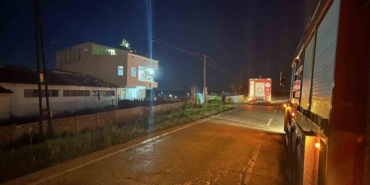 Muratlı’da baca yangını