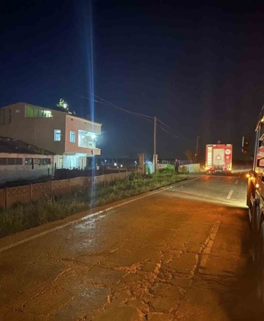 Muratlı’da baca yangını