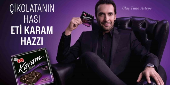 Eti Karam’ın yeni reklam yüzü Ulaş Tuna Astepe oldu