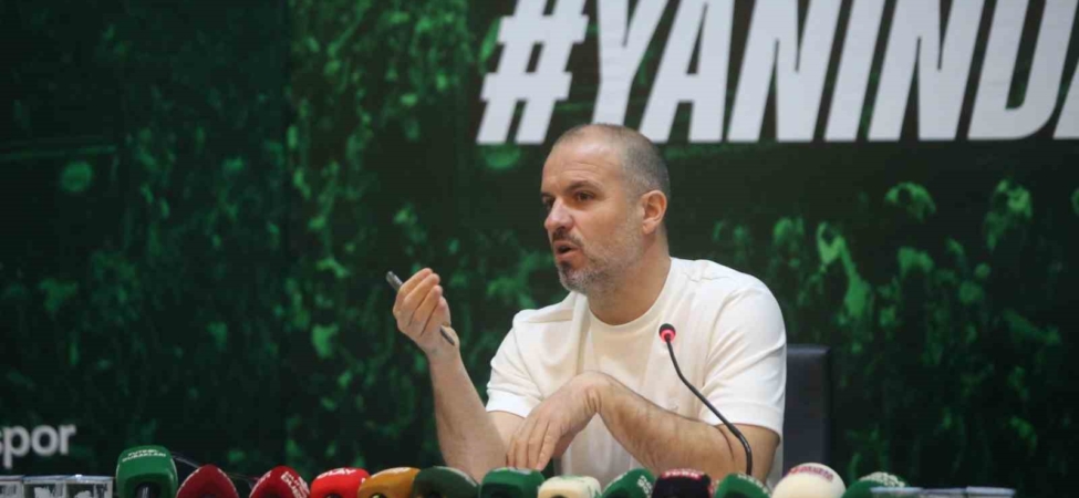 Bursaspor Teknik Direktörü Mustafa Er, transfer takvimini açıkladı