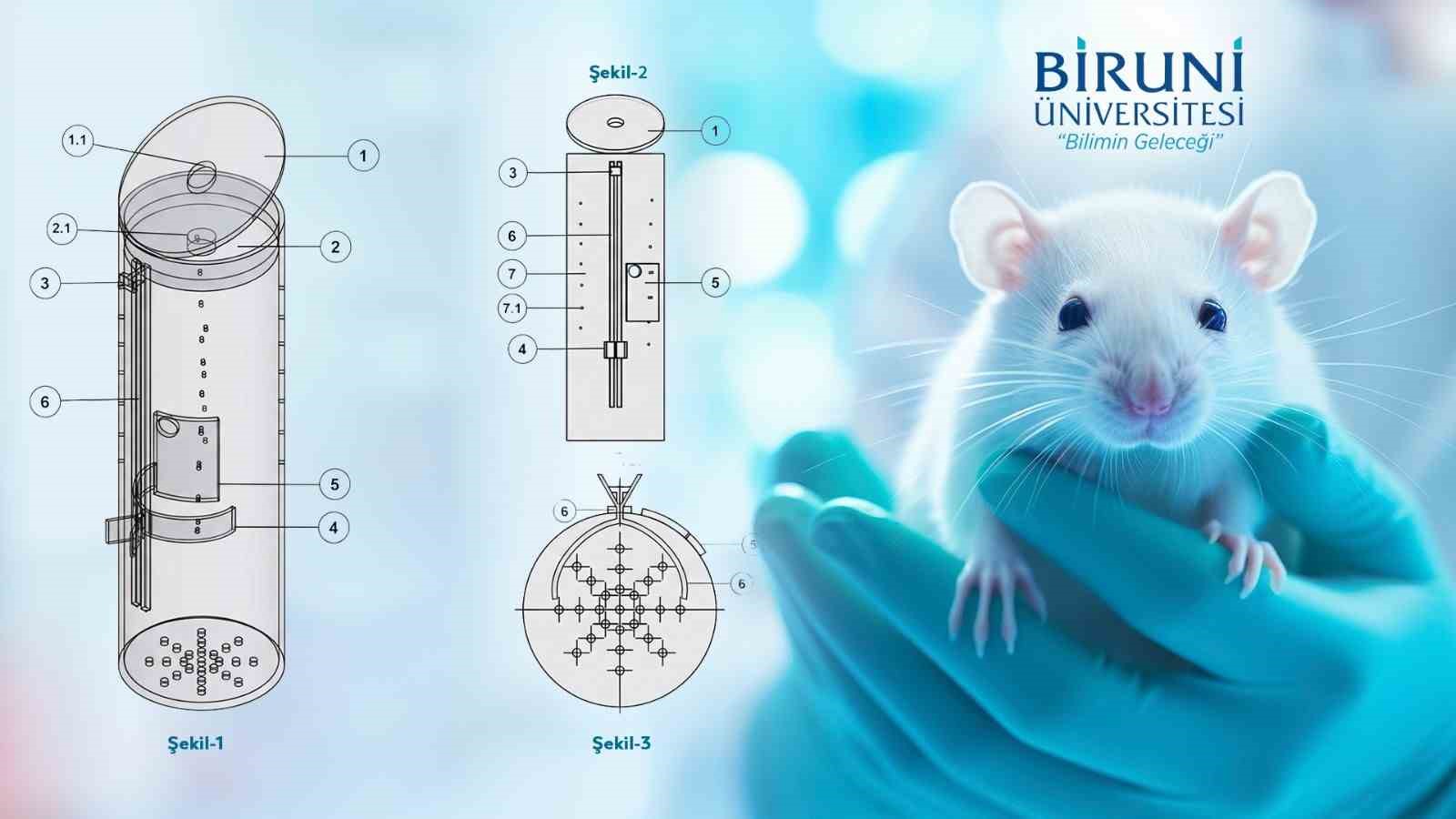 Deney hayvanları için yenilikçi buluş: Yerli ve milli sistem tescillendi