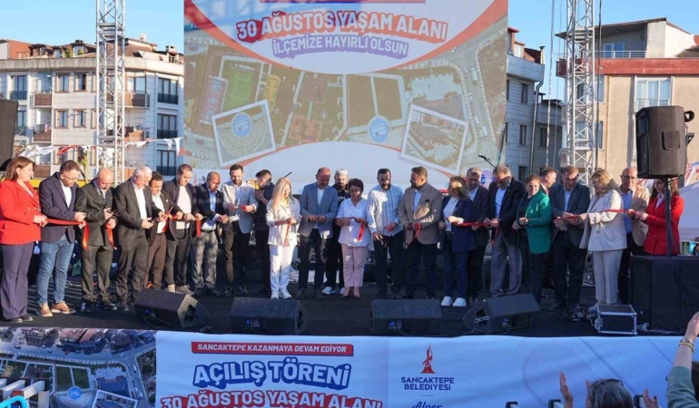 Başkan Yeğin: "Sancaktepe’de 2 yılda kendi projelendirdiğimiz 80 eseri hizmete açtık"