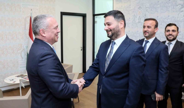 Başkan Öztekin’den, Laszlo Keller’a iade-i ziyaret