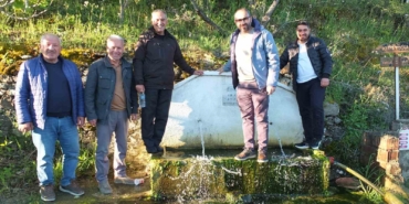 Burhaniye’de çeşmelerden fışkıran sular bereketli sezon umutlarını artırdı