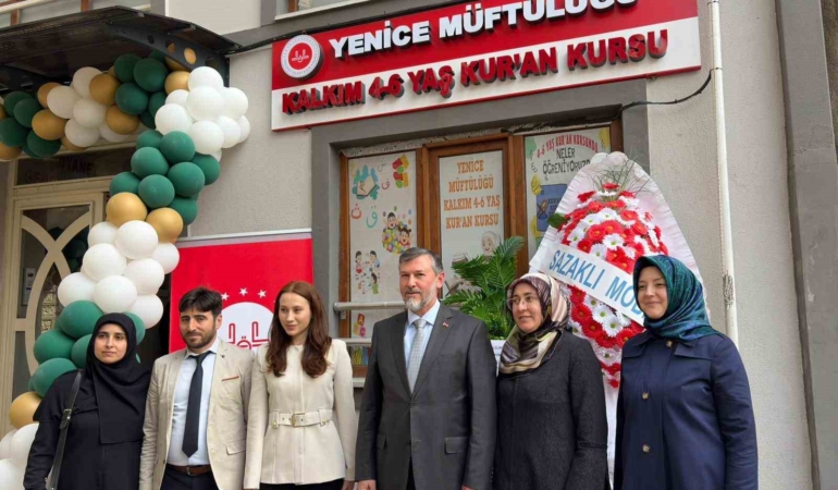 Yenice’de Diyanet Gençlik Merkezi ve 4-6 Yaş Kuran Kursu Açıldı