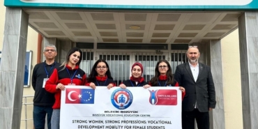 Bozüyük’ten Avrupa’ya mesleki yolculuk, öğrenciler Bremen’e uğurlandı