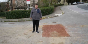 SEDAŞ’ın kazdığı çukura belediye aracı düştü
