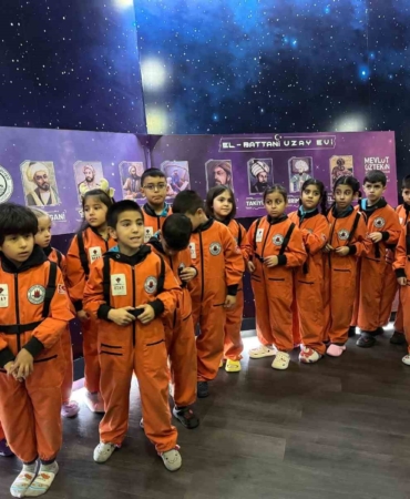 El Battani Uzay Evi’nde çocuklara ilham veren yolculuk