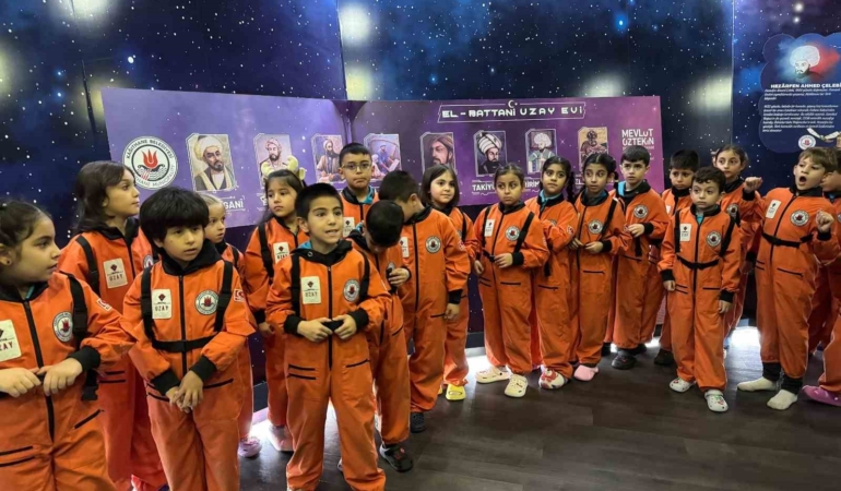 El Battani Uzay Evi’nde çocuklara ilham veren yolculuk
