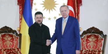 Cumhurbaşkanı Erdoğan, Ukrayna Devlet Başkanı Zelenskiy ile bir araya geldi