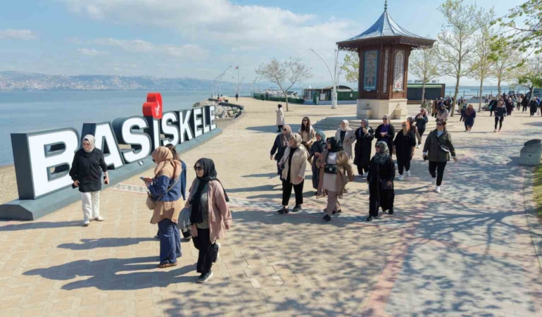 Başiskele’de kadınlar sağlıklı yaşam yürüyüşünde buluştu