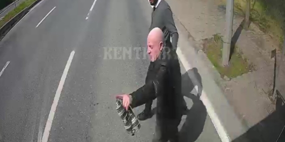 Kocaeli’nde otobüs şoförünün örnek davranışı kamerada