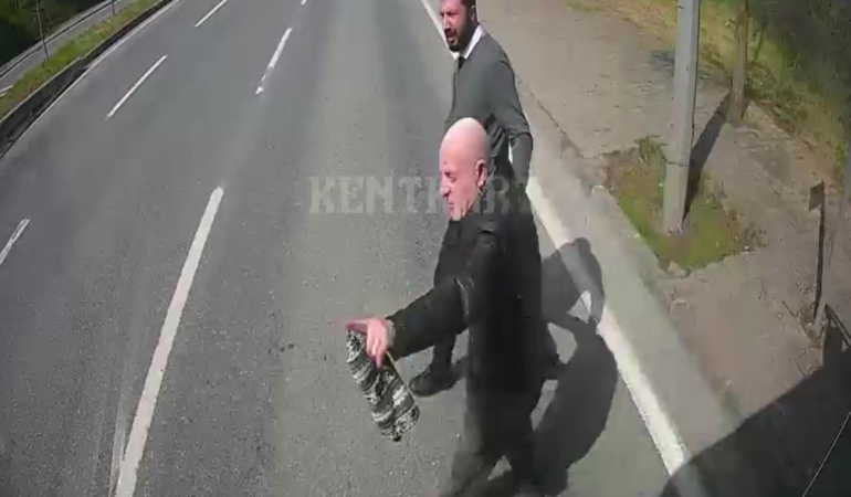 Kocaeli’nde otobüs şoförünün örnek davranışı kamerada