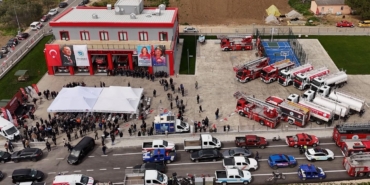 Şarköy’de modern itfaiye istasyonu hizmete açıldı