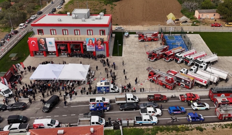 Şarköy’de modern itfaiye istasyonu hizmete açıldı