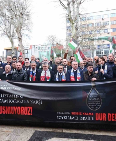 Kocaeli’den İsrail’in "idam yasasına" karşı ortak ses