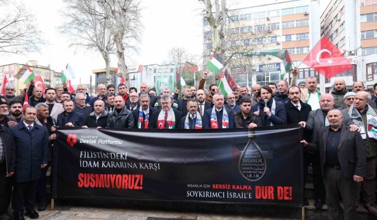 Kocaeli’den İsrail’in "idam yasasına" karşı ortak ses