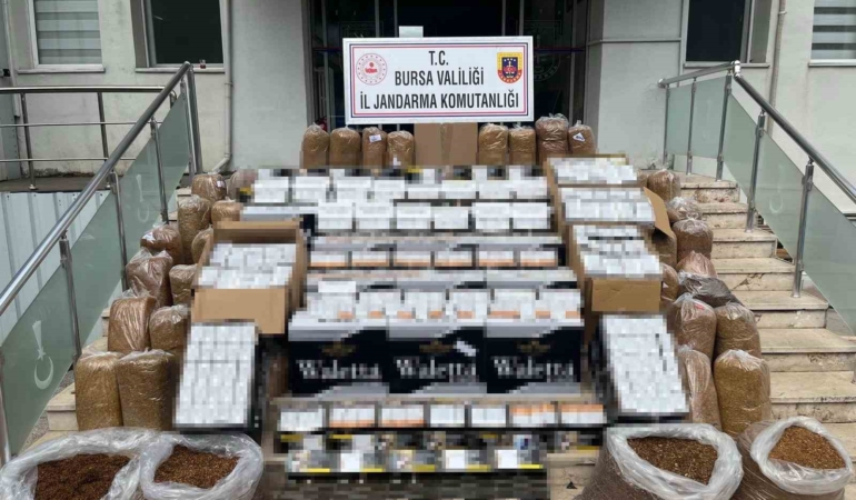 Gemlik’te kaçak sigara operasyonu: 2 kişi tutuklandı