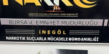 İnegöl’de uyuşturucu taciri tutuklandı