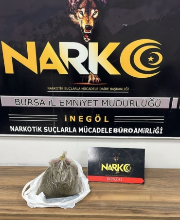 İnegöl’de uyuşturucu taciri tutuklandı