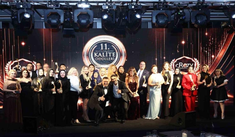 11. Uluslararası Altın Kalite Ödülleri sahiplerini buldu