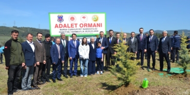 Şehit infaz ve koruma memuru Cengiz Yiğit anısına hatıra ormanı oluşturuldu