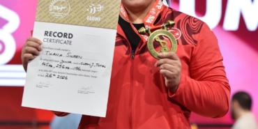 Milli halterci Tuana Süren, Avrupa üçüncüsü