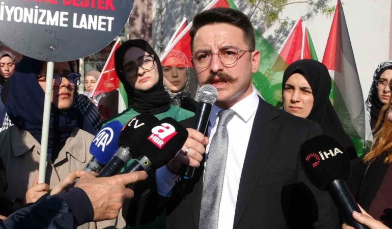 Çanakkale’den Filistin’e destek