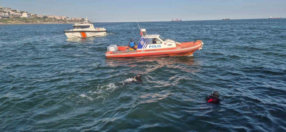 Tekirdağ’da denizde temizlik