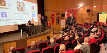 Çiftçilere destek toplantısı: Yeni model anlatıldı