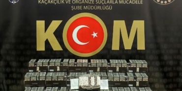 Bilecik’te 15 bin kaçak makaron ele geçirildi: 2 gözaltı