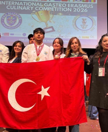 Balıkesirli öğrencilerden Uluslararası GastroErasmus’ta madalya yağmuru