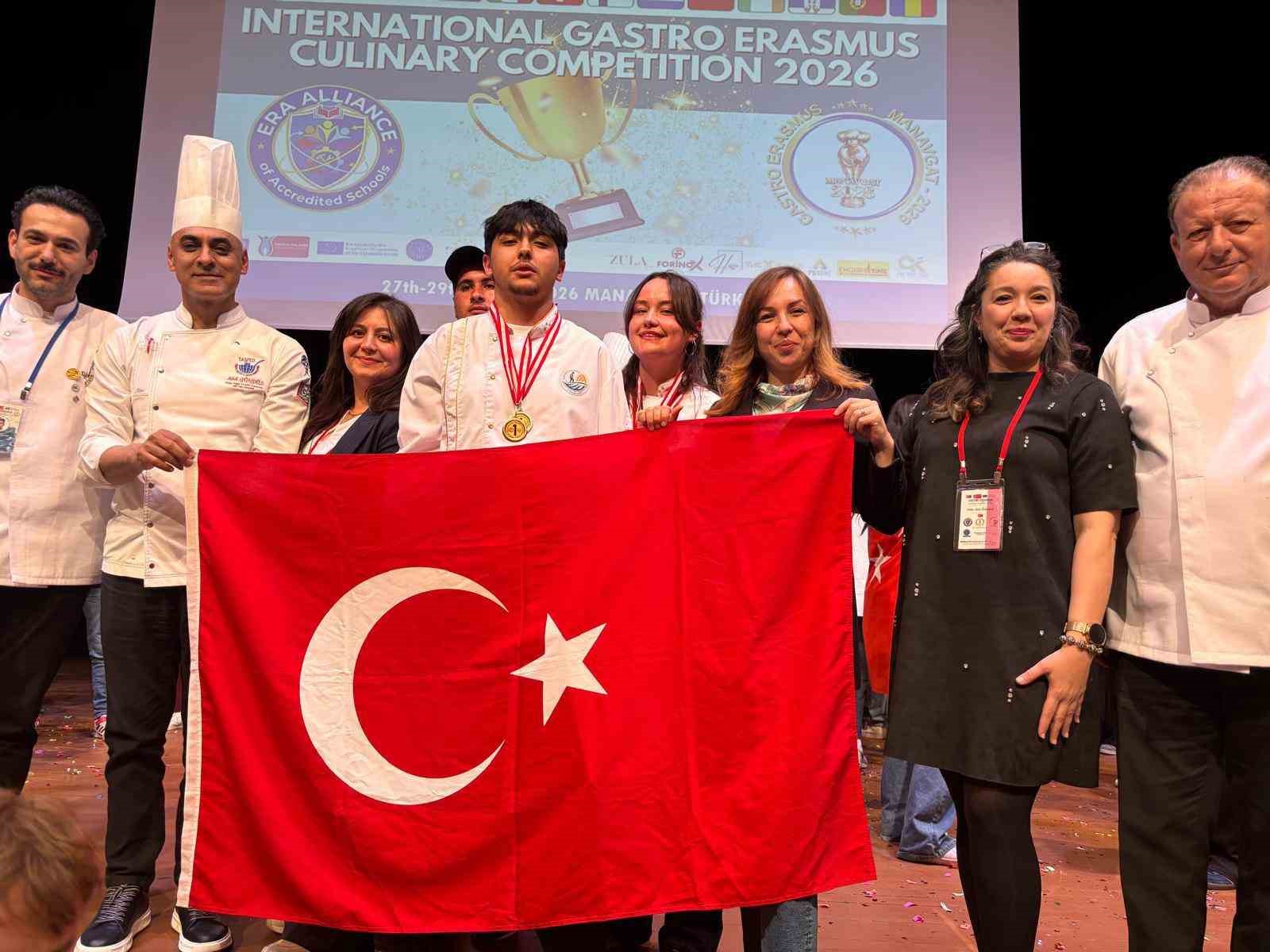 Balıkesirli öğrencilerden Uluslararası GastroErasmus’ta madalya yağmuru