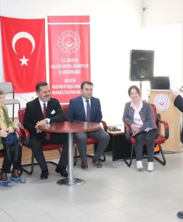 İl Müdürü İlhan Bilecik Huzurevi’ni inceledi