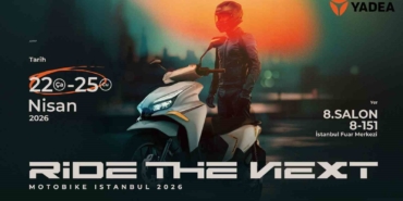 Yadea, Motobike Istanbul’da yeni ürünlerini sergileyecek