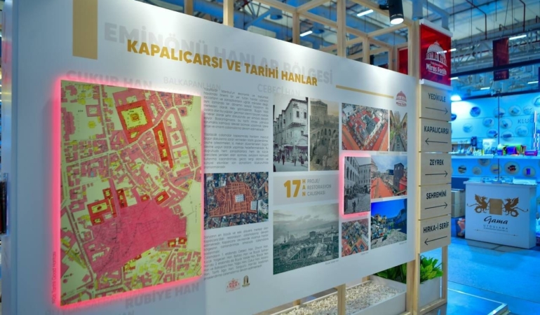 Fatih Belediyesi kültürel miras çalışmalarıyla Heritage İstanbul’da yerini aldı