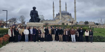 Edirne’de genç mimar adayları Mimar Sinan’ın izinde