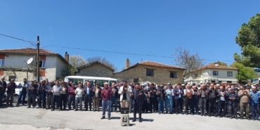 Çakallar köy hayrında eller yağmur için semaya kalktı